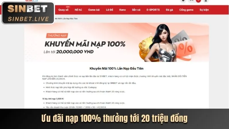 Khuyến mãi hoàn trả hàng ngày tại khin789